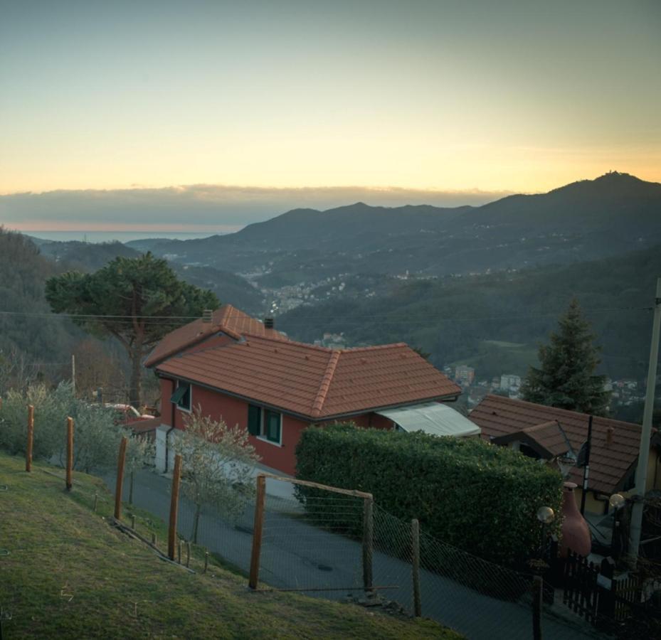 Agriturismo Terra E Cielo Serra Ricco Экстерьер фото